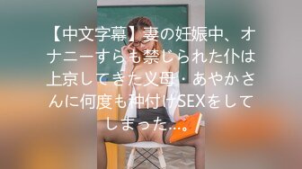 【中文字幕】妻の妊娠中、オナニーすらも禁じられた仆は上京してきた义母・あやかさんに何度も种付けSEXをしてしまった…。