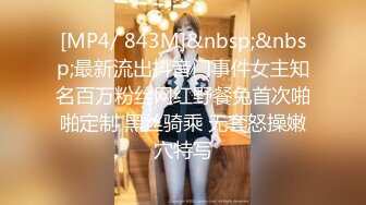 [MP4/ 843M]&nbsp;&nbsp;最新流出抖音门事件女主知名百万粉丝网红野餐兔首次啪啪定制 黑丝骑乘 无套怒操嫩穴特写