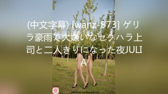 (中文字幕) [wanz-973] ゲリラ豪雨で大嫌いなセクハラ上司と二人きりになった夜JULIA