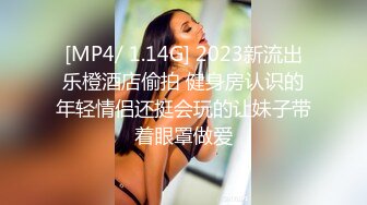 [MP4/ 1.14G] 2023新流出乐橙酒店偷拍 健身房认识的年轻情侣还挺会玩的让妹子带着眼罩做爱