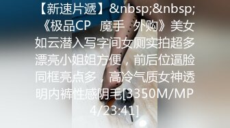 【新速片遞】&nbsp;&nbsp; 《极品CP⚡魔手☛外购》美女如云潜入写字间女厕实拍超多漂亮小姐姐方便，前后位逼脸同框亮点多，高冷气质女神透明内裤性感阴毛[3350M/MP4/23:41]