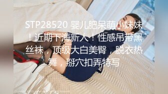 STP28520 婴儿肥呆萌小妹妹！近期下海新人！性感吊带黑丝袜，顶级大白美臀，脱衣热舞，掰穴扣弄特写