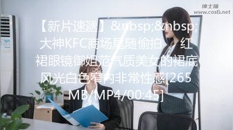 【新片速遞】&nbsp;&nbsp;大神KFC商场尾随偷拍❤️红裙眼镜御姐范气质美女的裙底风光白色窄内非常性感[265MB/MP4/00:45]